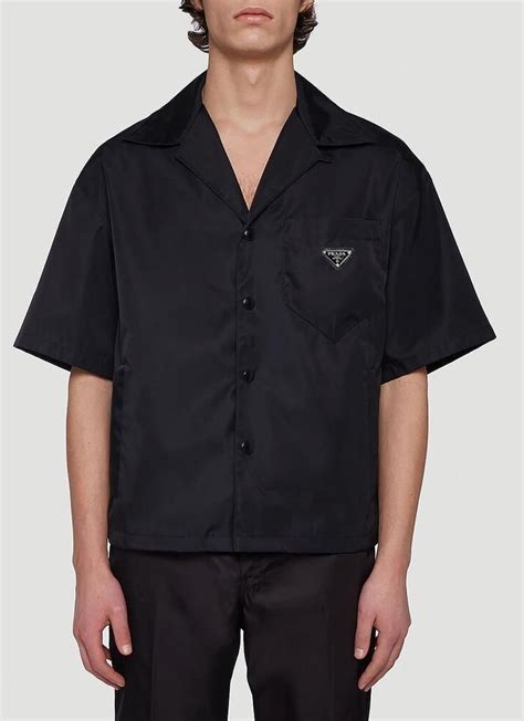 prada half camo shirt|Prada Half Sleeve Shirts for Men .